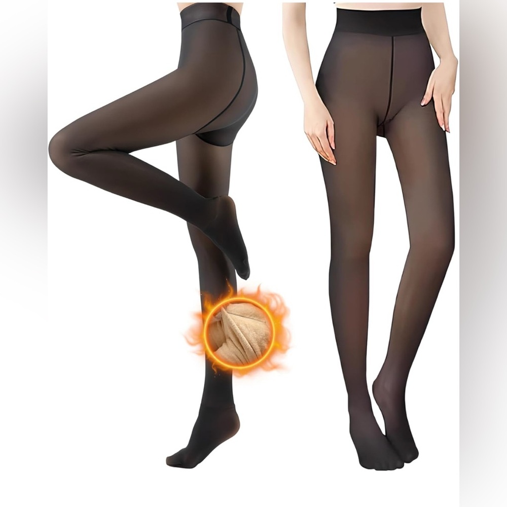 Elegant Black Sheer Tights